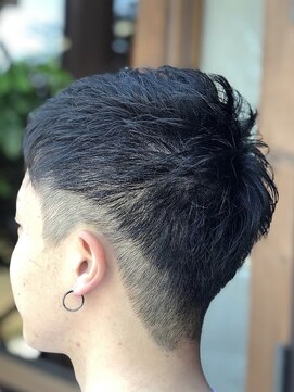 コレット(COLLET) ツーブロック×ベリーショート_フェードカット