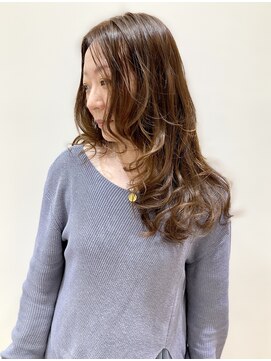 ヘアーライズ 池袋東口店(hair RISE) 毛先ワンカールパーマクリープパーマメルティウォームブラウン