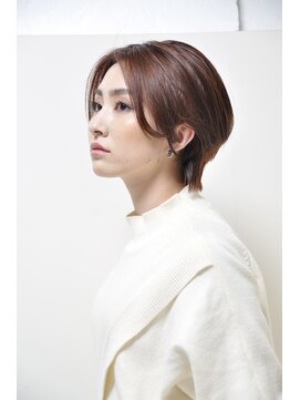 エフ アヴェダ 木の葉モール橋本(F AVEDA) フェミニンなハンサムショート