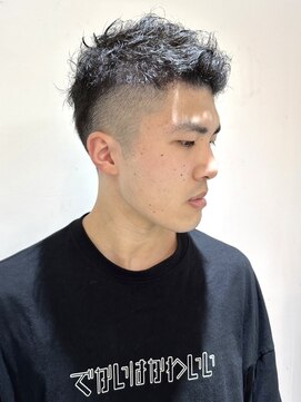 フォーク FOLK 【FOLK】メンズは好印象・清潔感☆刈り上げ2ブロショート♪