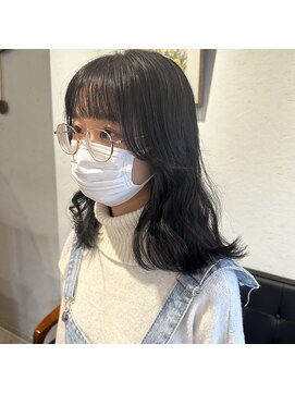 アルマヘアー(Alma hair by murasaki) ◎透けバングのミディアムスタイル◎