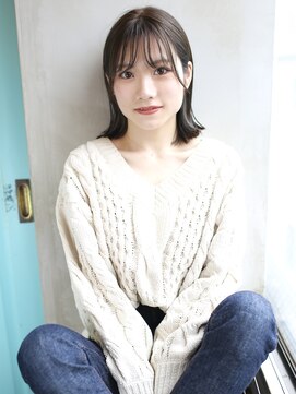 バース(BIRTH) 天神【BIRTH】プツっとボブ×外ハネヘア1