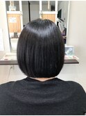 すっきりショートボブ