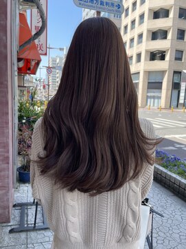 ボアップ 松山店(boappu) #ブラウンカラー#ロングヘア