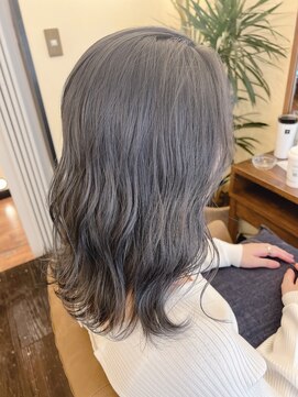 ヘア ミーツ ドレス プレローマ(HAIR meets dress pleroma) 抜け感濃いめブルージュ