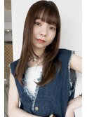 【F-collection】ワンカールレイヤー*ベージュ