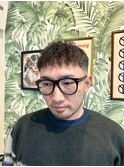 フェード&ツイストパーマ