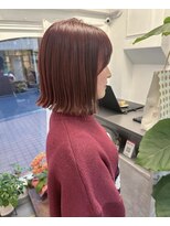 ラレイ ハラジュク(Lalei harajuku)&nbsp;【白岩】ブリーチなしダブルカラー／ピンクカラー