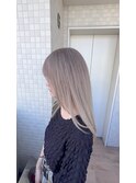 【*20代に人気*】ハイトーンベージュカラー×レイヤーカット*
