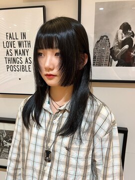 ビーハイブアヴェダ PARCO2店(BEHIVE AVEDA) 【yuuna】個性的☆姫カット×レイヤー