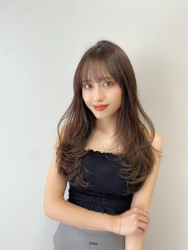 モク 立川(moc) moc style 立川/韓国/ブリーチ/髪質改善/前髪/顔まわり/レイヤー
