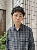 ショートバング/束感ショート/ビジネスショート/アップバング