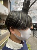 コントラストハイライト ハンサムショート