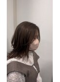 レイヤースタイル×ミルクティーグレージュ