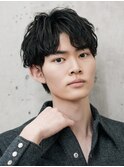 【LIPPS立川】7:3でわけるセンターパートツイストパーマ