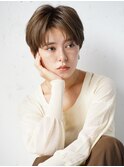 フェザーショート◎ハンサムショート☆マロンベージュ◎本厚木