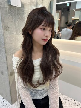 ロール 博多(Role) ウェーブ巻き/韓国ヘア/ブリーチなし/ミルクベージュ