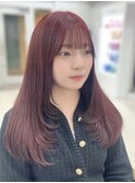 熊本 透明感カラー 韓国風スタイル Una Yumika