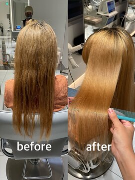 シー 立川(Si) ブリーチ毛にもできる髪質改善縮毛矯正