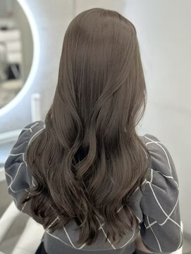 アイシー 表参道(ICY) ブリーチなし！透明感グレージュカラー