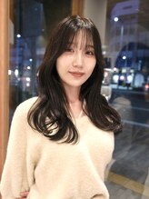 アルジャーノンシロ(ALGERNON shiro)&nbsp;透明感カラー/似合わせカット【石川　駿之介】