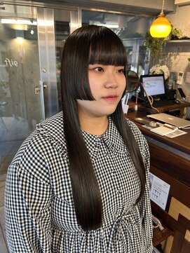 ギフトサニーサイド(gift sunny side) 厚めの姫カット＊