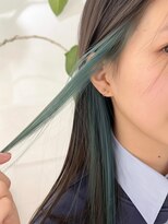 フォト 富山(foto)&nbsp;20代30代ミディアムレイヤーインナーカラーダブルカラー富山