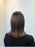 切りっぱなしボブ 外ハネ