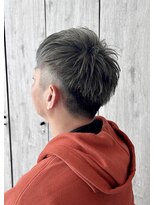 ヘアーリゾートノーブル(Hair Resort Noble) 【ツーブロック×オリーブベージュカラー】ツーブロックブリーチ