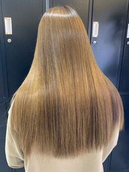 グランドール 下曽根店(Grandoll)の写真/他県からもリピート多数!最新の髪質改善技術で叶える、理想のストレートヘア◎