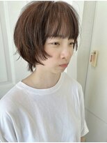 アデプト 綾瀬店(adept) マッシュショートレイヤーウルフ/美髪【綾瀬/亀有/北千住】