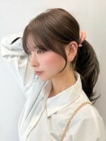 リエル 京都四条烏丸(Liyelle)&nbsp;大人可愛い20代30代40代顔まわりボブ丸み韓国ロング
