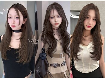 ボタン 熊本(VOTAN)の写真/ベテランStylist多数!!大人女性に似合うレイヤー提案◎髪質改善のケアで伸ばし中も綺麗なレイヤーに