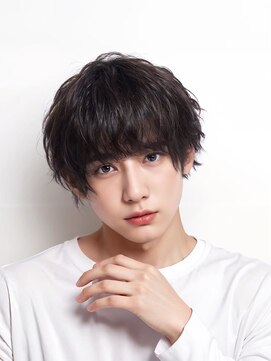 ユニル(Unille) 泉駅/メンズ/MEN’S/ニュアンスパーマ/センターパート/学割U24