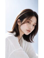 リクラウド(re:cloud) 【清潔感×束感】清潔感が滲む柔らかナチュラルミディアム