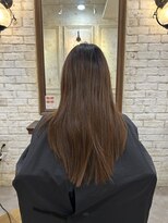 リリー 鷺沼店(RILLY) 〈キシタクヘアー〉ボブ×髪質改善カラー