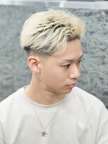 スラッシュ(SLASH)&nbsp;ホワイトメッシュ/短髪/スキンフェード/ツイスト/姫路
