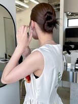 ステン(sten)&nbsp;お呼ばれヘア/結婚式/アップスタイル/ヘアセット/タイトヘア