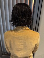 マルソー&nbsp;癖毛っぽいふわふわボブパーマ