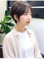 アンク(ank)&nbsp;丸みショート/20代30代40代小顔ショート丸顔面長えらはり