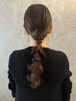 オモチャ 銀座(OMOCHA)&nbsp;大人可愛い/タイトローポニーアレンジ