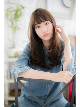 ヘアアンドビューティー ミック(Hair & Beauty miq) ノームコアな♪ナチュラルストレート(miq阿佐ヶ谷)