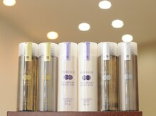 ヘアアンドアイラッシュ リンカ(HAIR&EYELASH LINKα)の雰囲気（商材にこだわっています！）