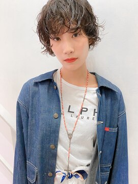 ラパンセノアール(LA PENSEE NOIR) 【LAPENSEE NOIR】ココアブラウン×フリンジウェーブ