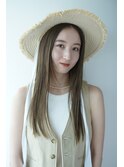 ナチュラルストレートスタイル