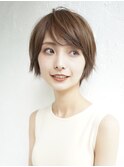【eL 横浜】大人フェミニン 小顔 ショートボブ (大島)