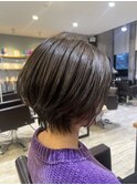 大人可愛い/大人ショート/小顔/ウルフカット/ハンサムショート