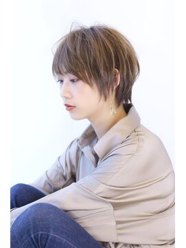 オーロ(ORO) 小顔ショート/ショコラベージュ