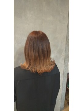 ブロッサム 東中野店 20代30代ダブルカラーブリーチ立体感グラデーション透明感