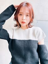 エイミー(Aimee)&nbsp;Aimee 町田　ピンクブラウン×外ハネボブ